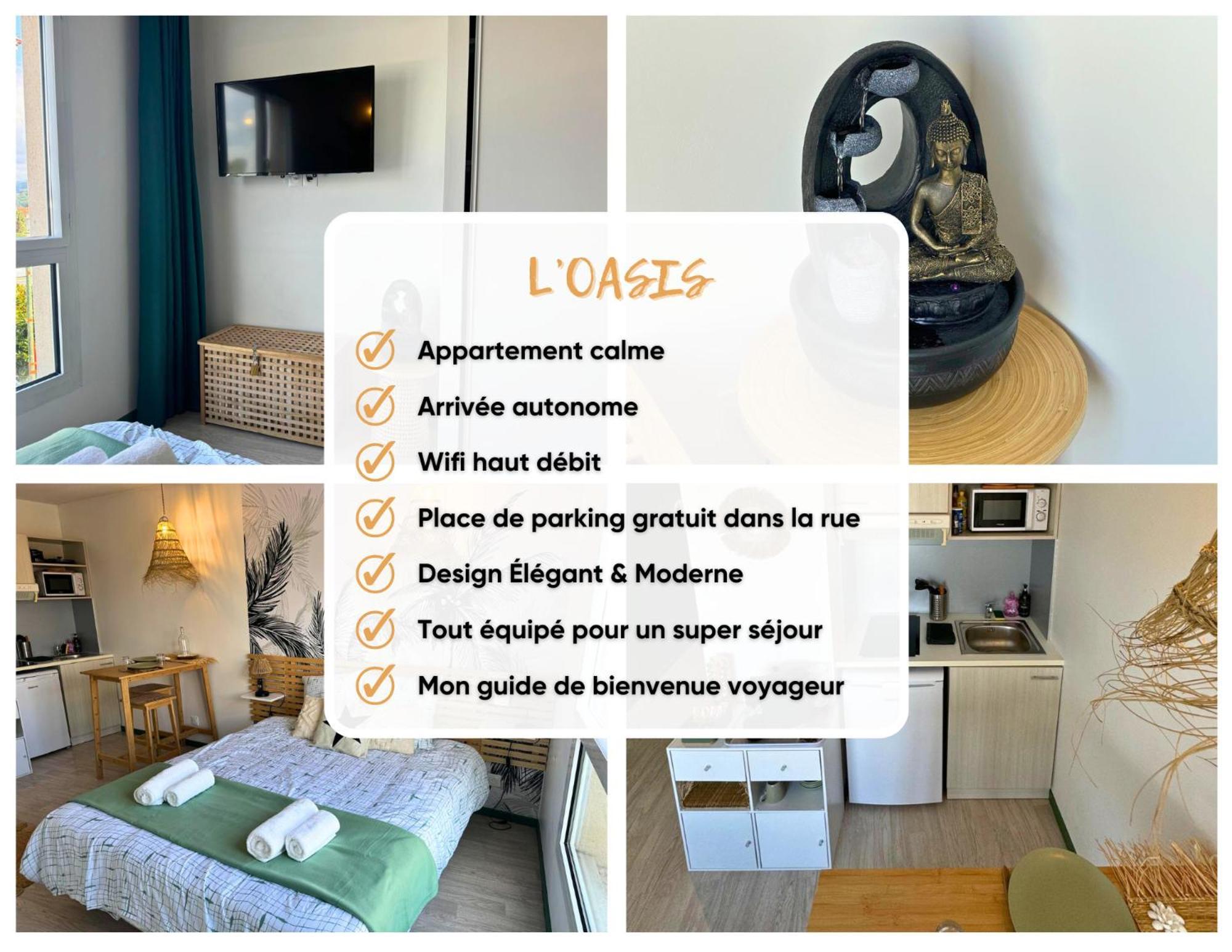 Apartmán Oasis - Wifi, Clim, Vue, Equipe Lurdy Exteriér fotografie